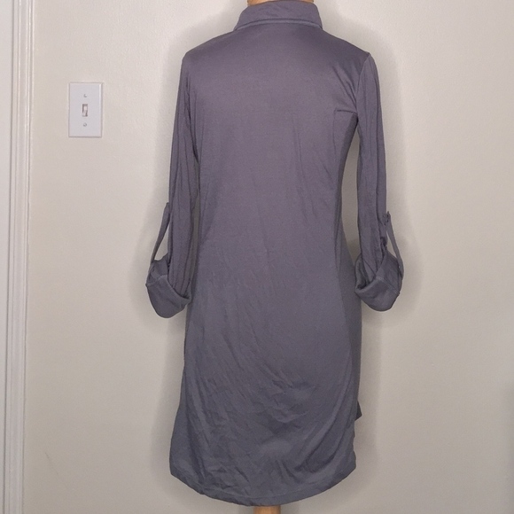 DEREK HEART |  charcoal tunic - Picture 4 of 8